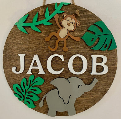 Personalized Nursery Sign